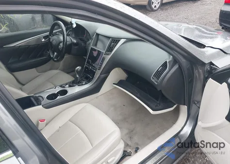 2015 Infiniti Q50 Premium/Sport из США, поврежденный, VIN JN1BV7AR3FM417522